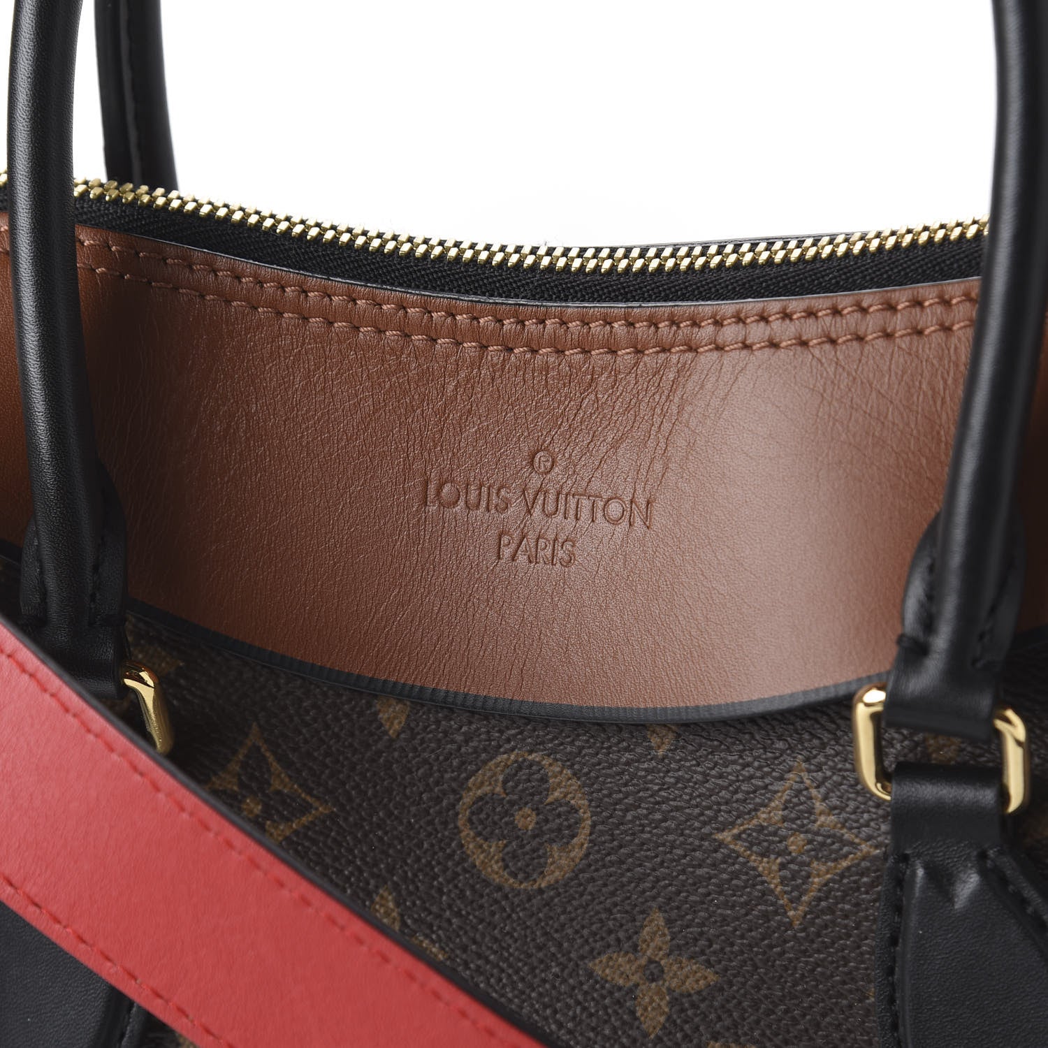 Louis Vuitton Monogram Tuileries Caramel Rouge 9 of 9