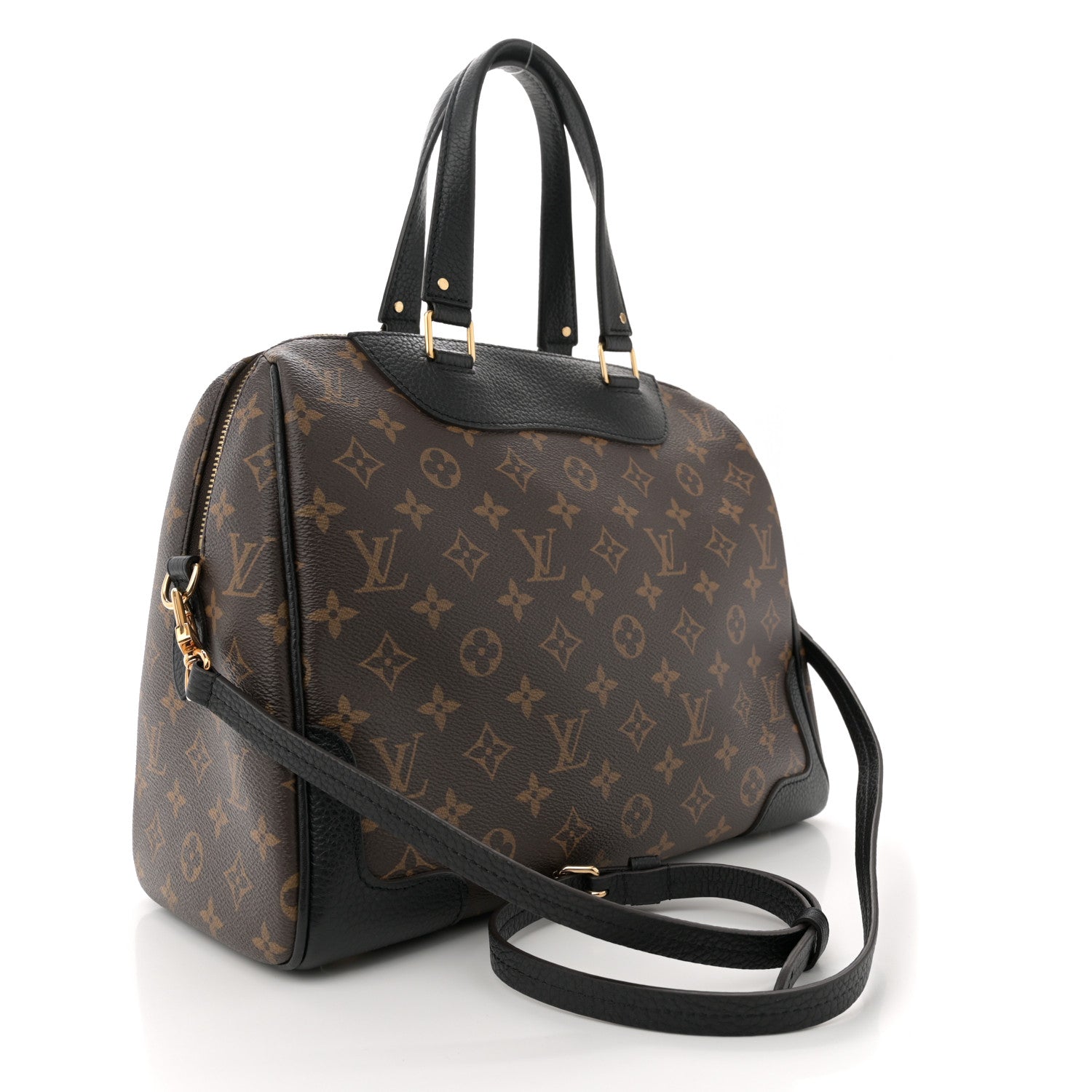 Louis Vuitton Monogram Retiro NM Black 2 of 10