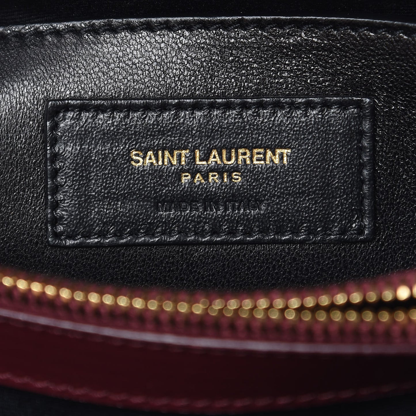 Calfskin Y Quilted Monogram Small Loulou Chain Satchel Dark Legion Red