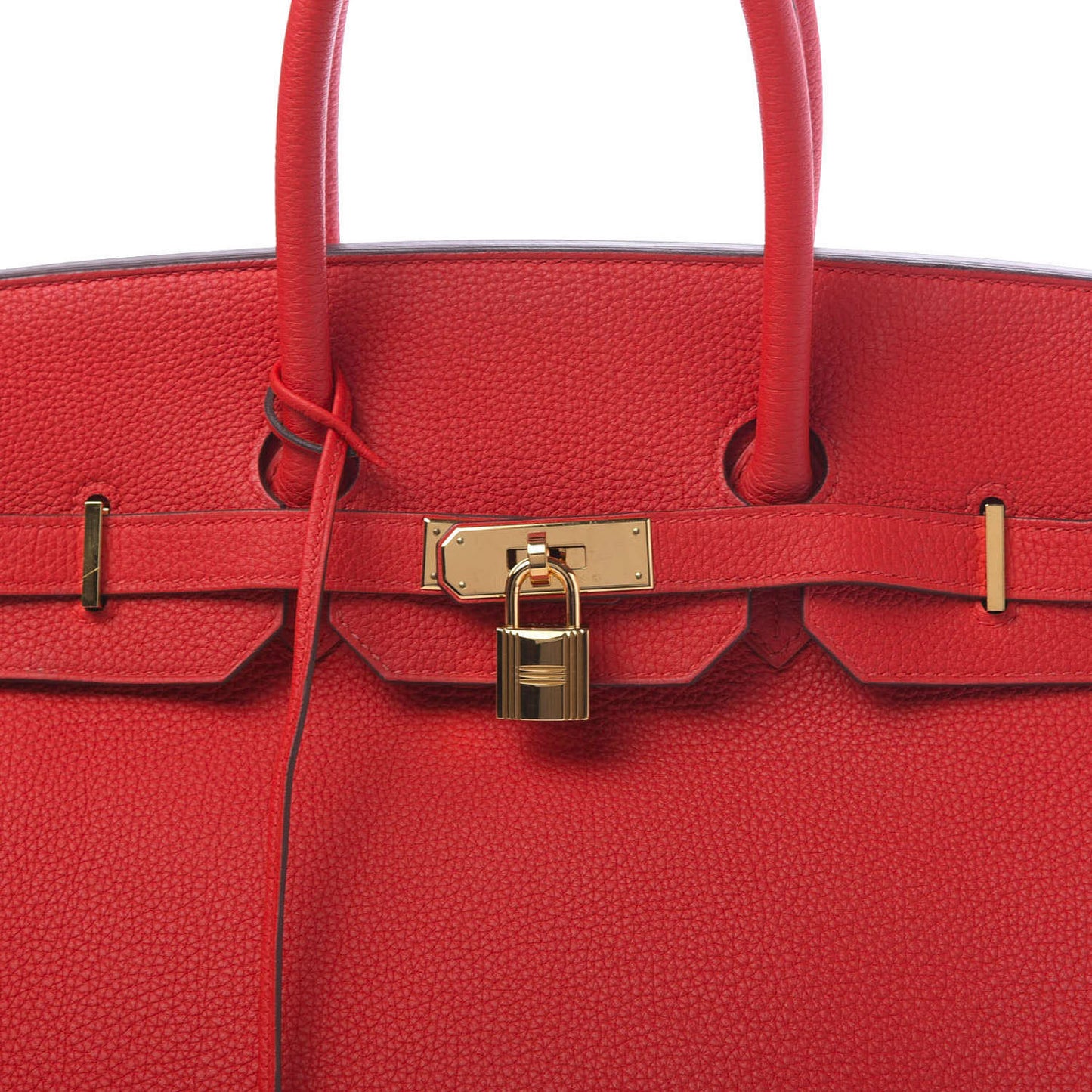 Togo Birkin 35 Rouge De Coeur