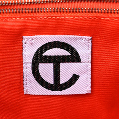 Telfar Vegan Leather Medium Shopping Bag Orange 4 of 11