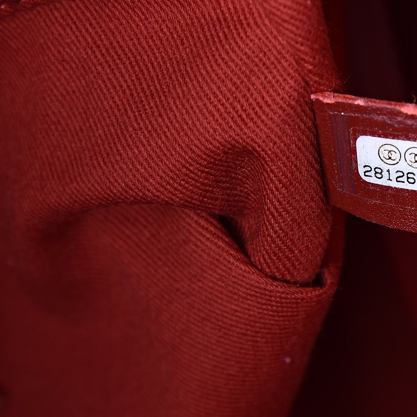 Lurex Boucle Large Deauville Tote Red