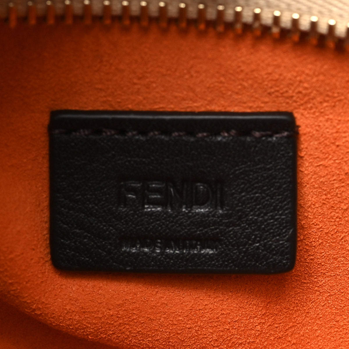 Raffia Effect Baby B Faded Orange