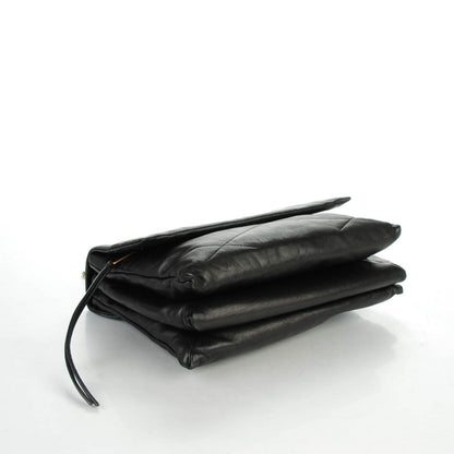 Lanvin Lambskin Quilted Medium Sugar Flap Shoulder Bag Black 4 of 7