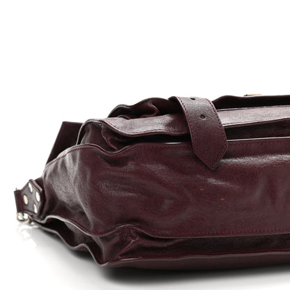 Proenza Schouler Lambskin Medium PS1 Satchel Burgundy 9 of 12