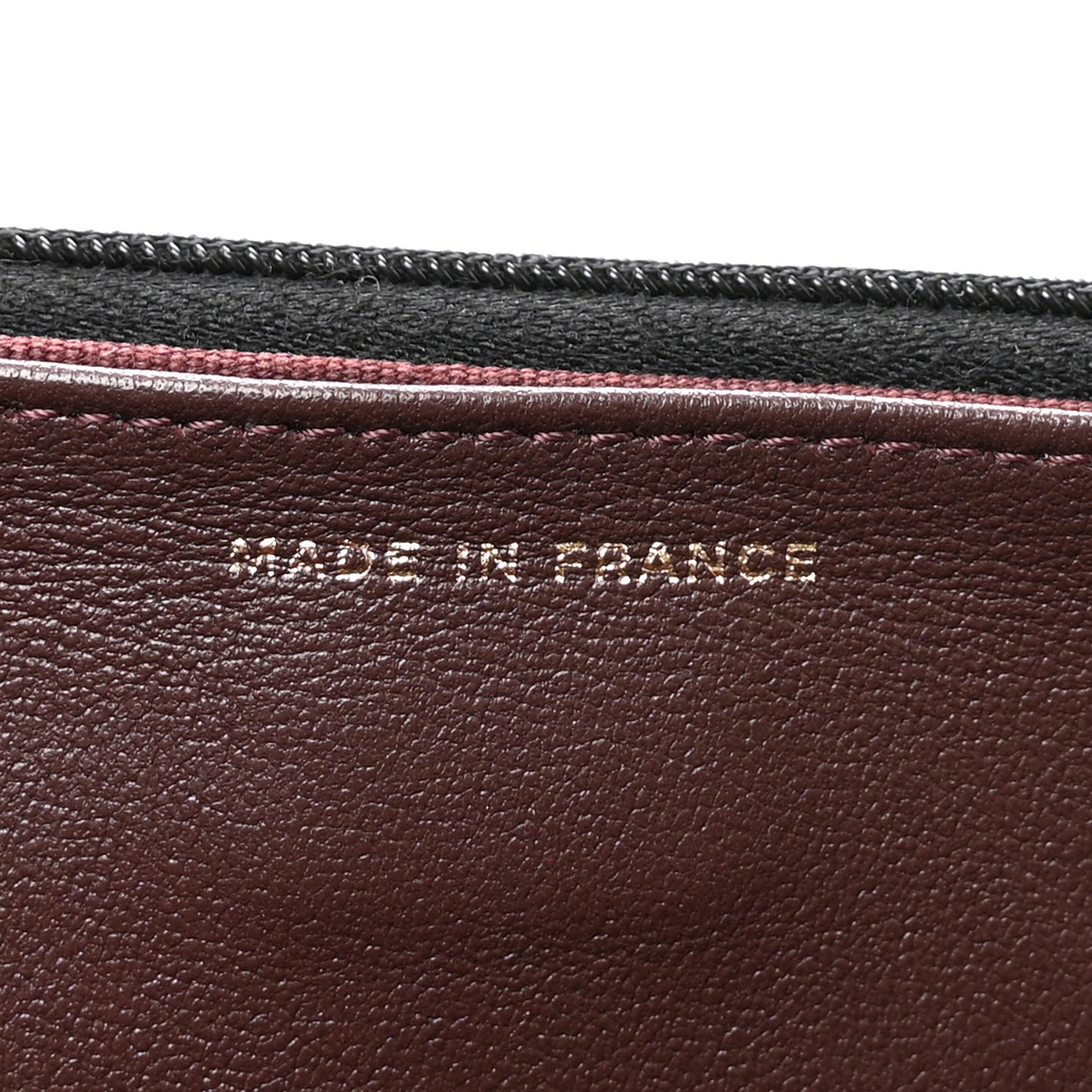 Lambskin Quilted Wallet On Chain WOC Black