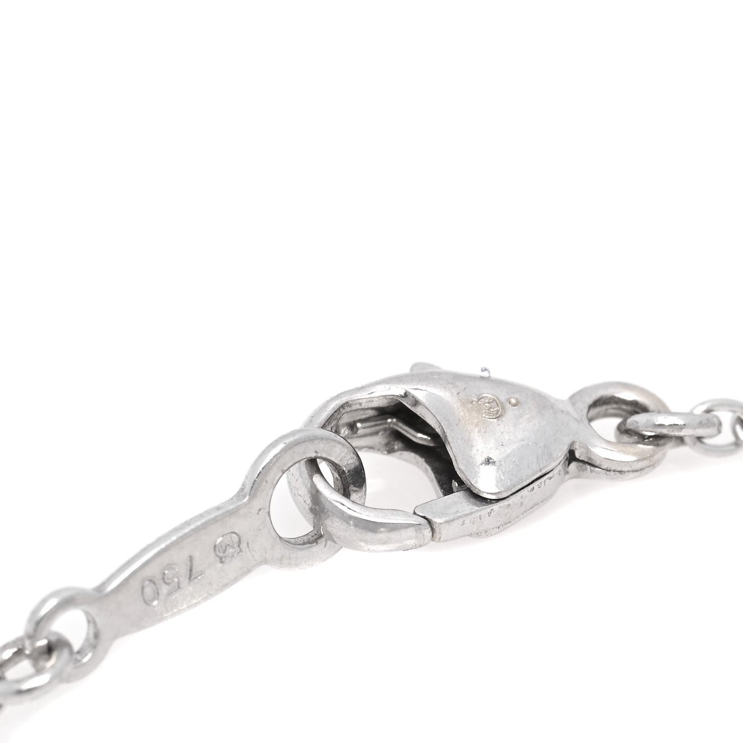 18K White Gold Akoya Pearl 6.5-7mm Station Necklace