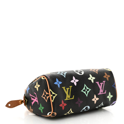 Louis Vuitton Monogram Multicolor Mini Sac HL Speedy Black 4 of 11