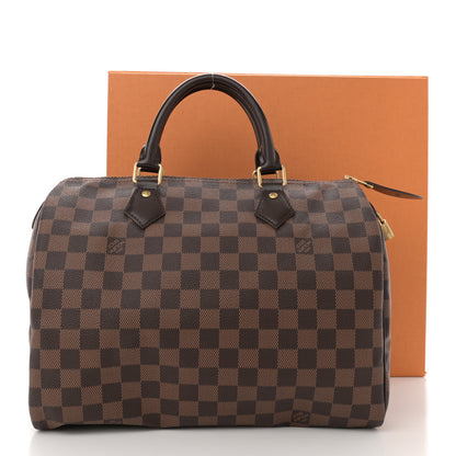 Louis Vuitton Damier Ebene Speedy 30 12 of 12