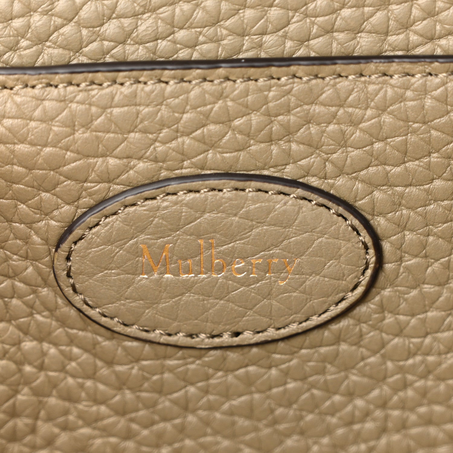Mulberry Heavy Grain Mini Soft Bayswater Linen Green 6 of 9