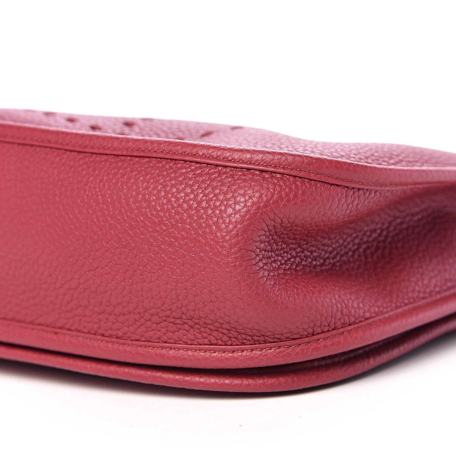 Hermes Taurillon Clemence Evelyne III GM Rubis 8 of 11