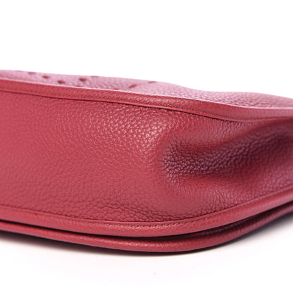 Hermes Taurillon Clemence Evelyne III GM Rubis 8 of 11