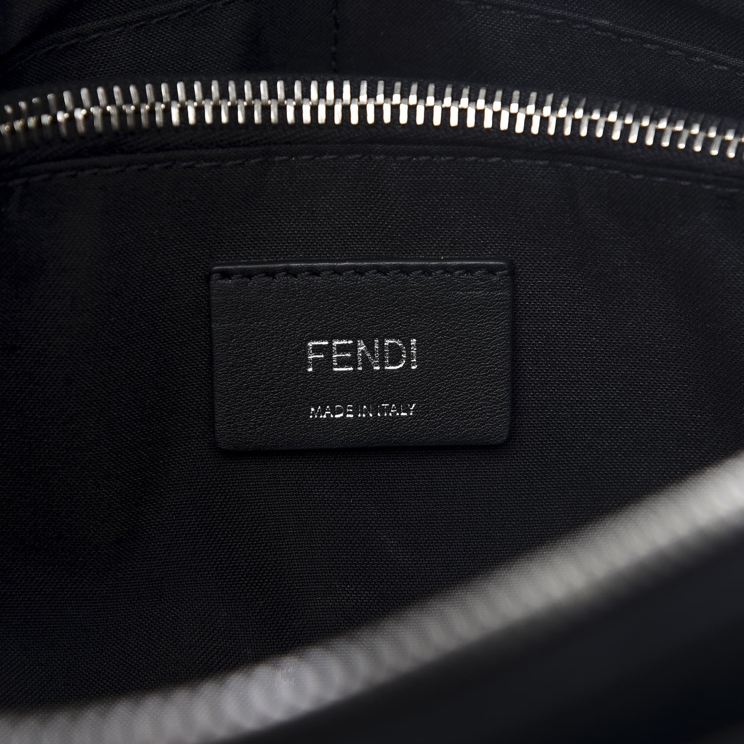 Fendi Vitello Dolce Mink Fur Pom Pom Medium By The Way Boston Bag Black Multicolor 7 of 8