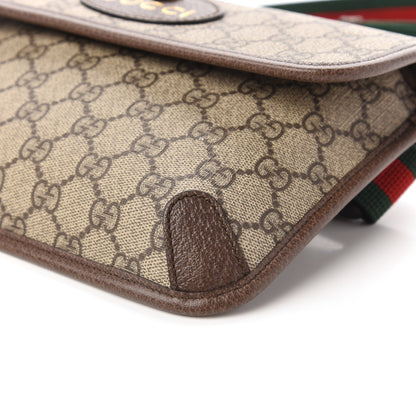 Gucci GG Supreme Monogram Neo Vintage Web Belt Bag Brown 7 of 11