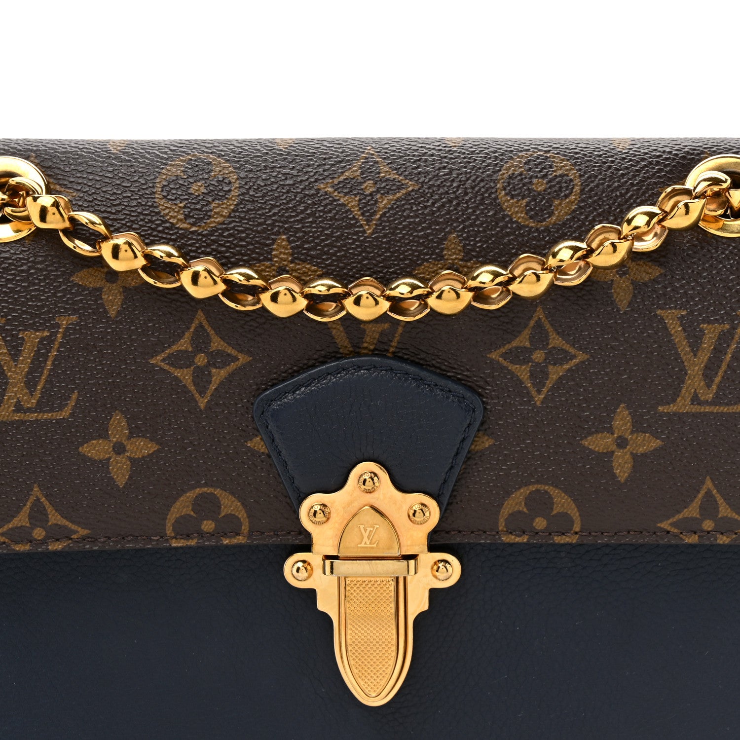 Louis Vuitton Monogram Victoire Blue Marine 8 of 15