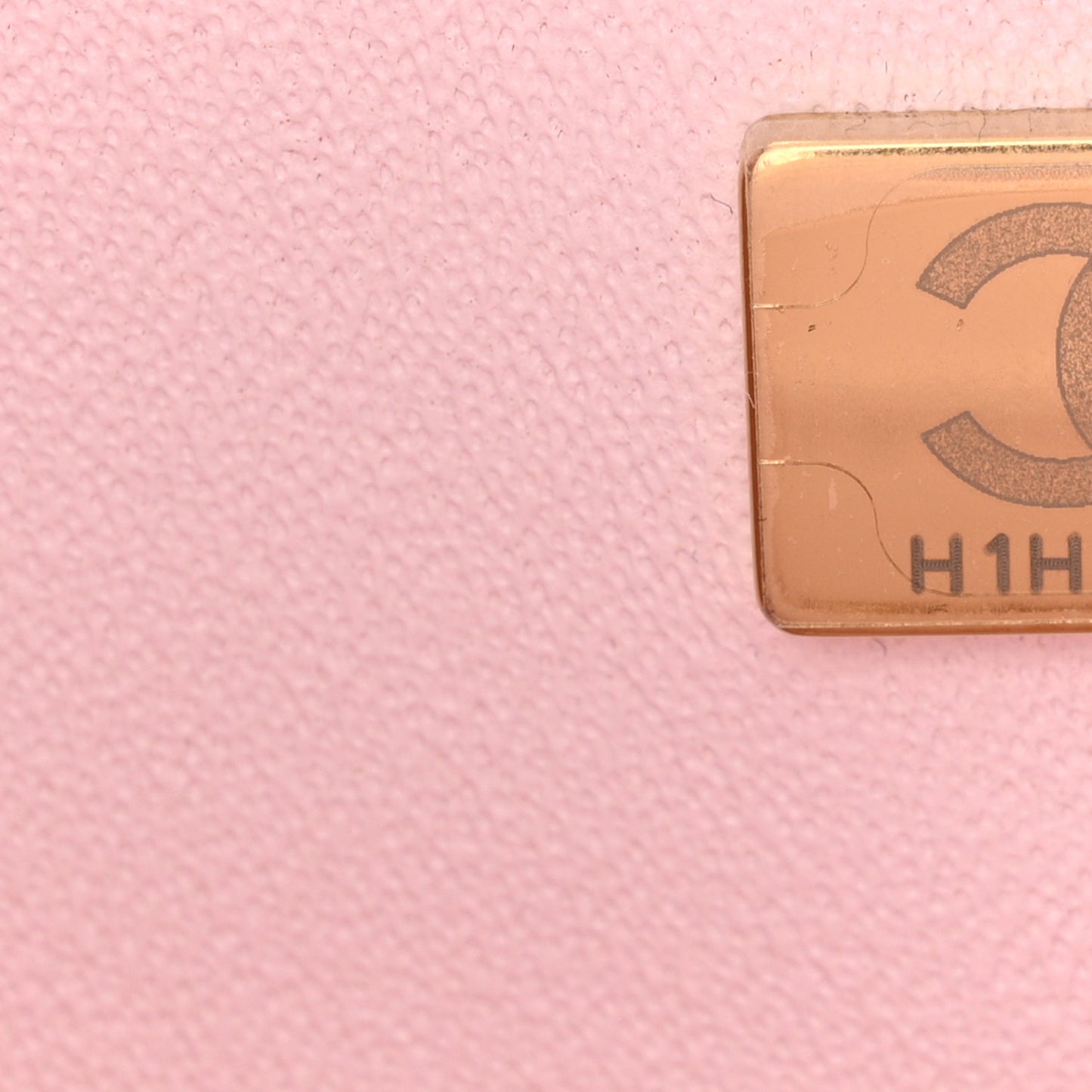 Lambskin Quilted Mini Top Handle Rectangular Flap Light Pink