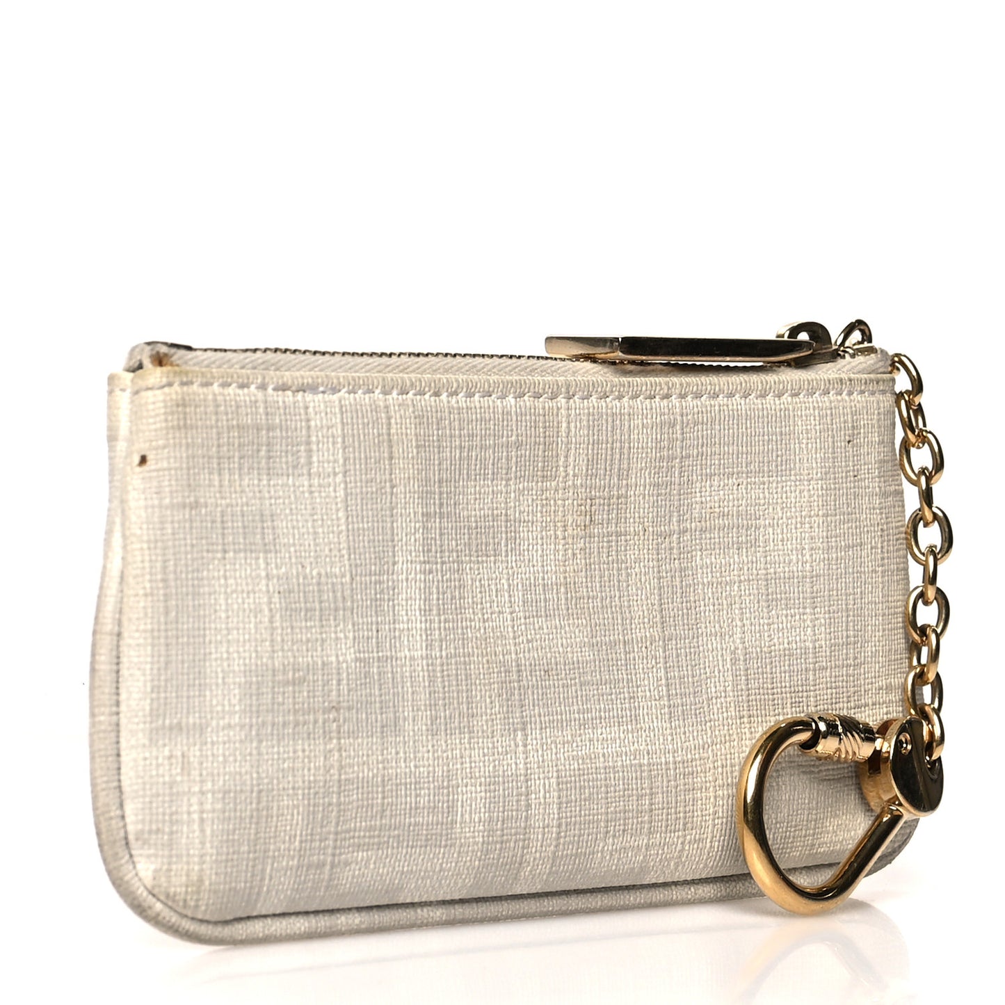 Zucca Spalmati Rose Ladybug Key Case Pouch White