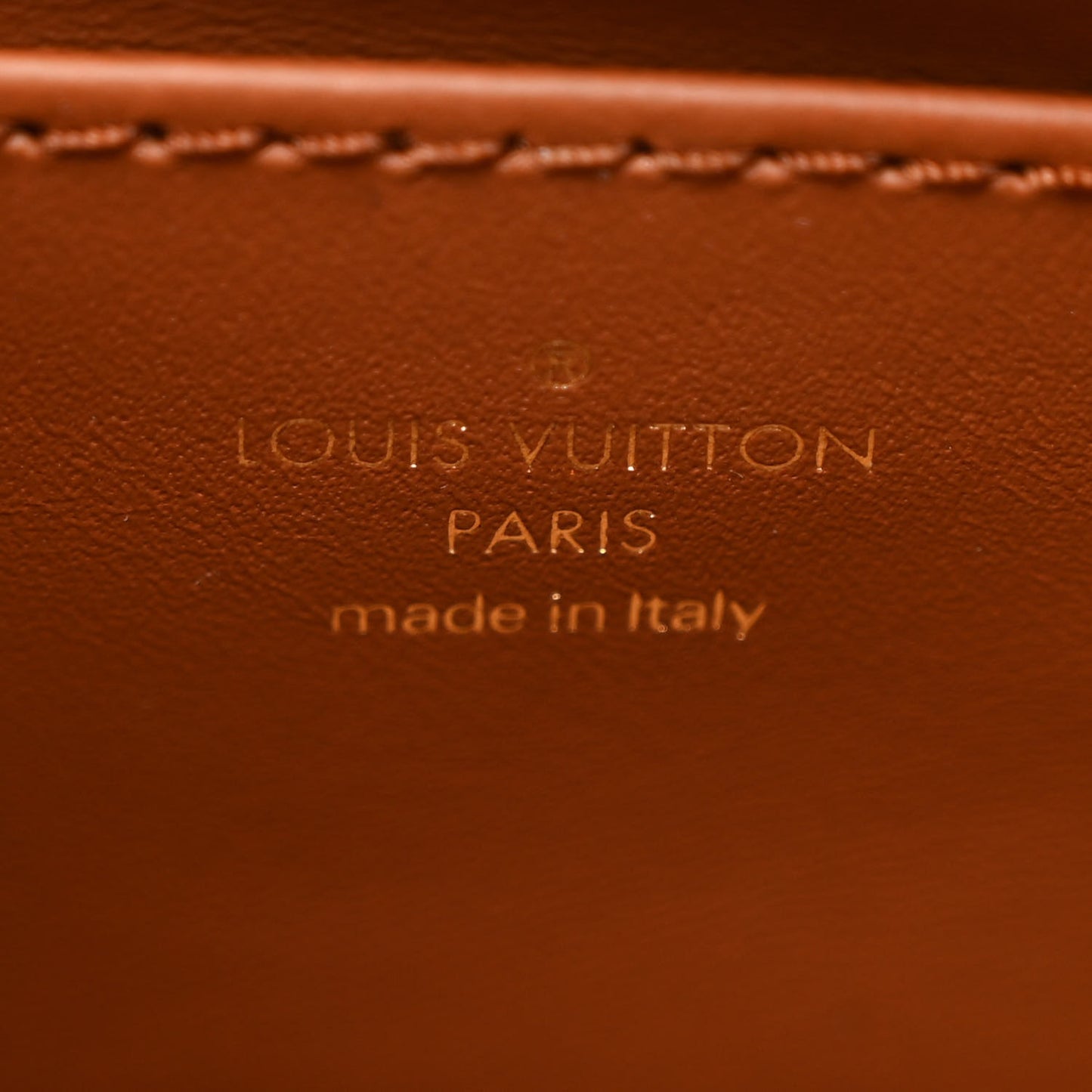 Lambskin Malletage Top Handle GO-14 MM Toast Tan