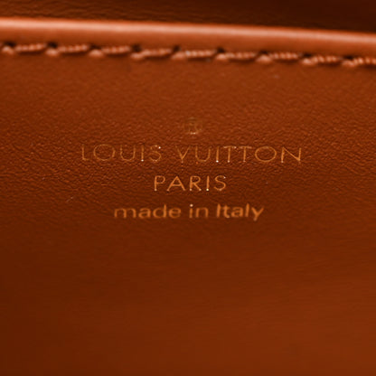 Louis Vuitton Lambskin Malletage Top Handle GO-14 MM Toast Tan 7 of 12