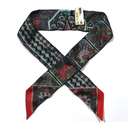 Hermes Silk Collections Imperiales Twilly Rouge Turquoise Ardoise 1 of 4