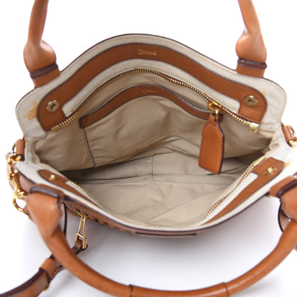 Chloe Calfskin Shoulder Bag Brown 5 of 20