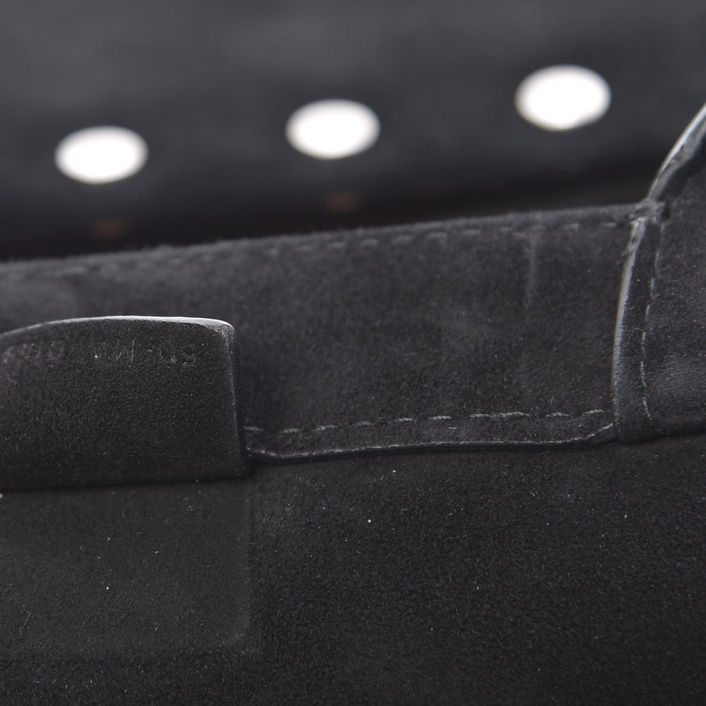 Suede Large La Terre Earth Book Tote Black
