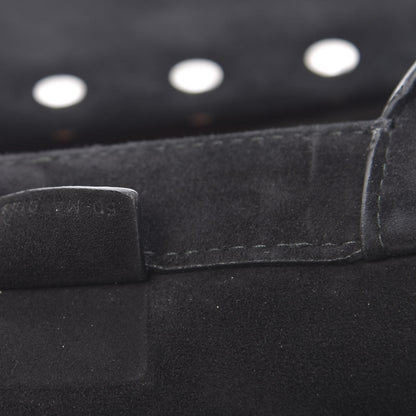 Christian Dior Suede Large La Terre Earth Book Tote Black 7 of 11