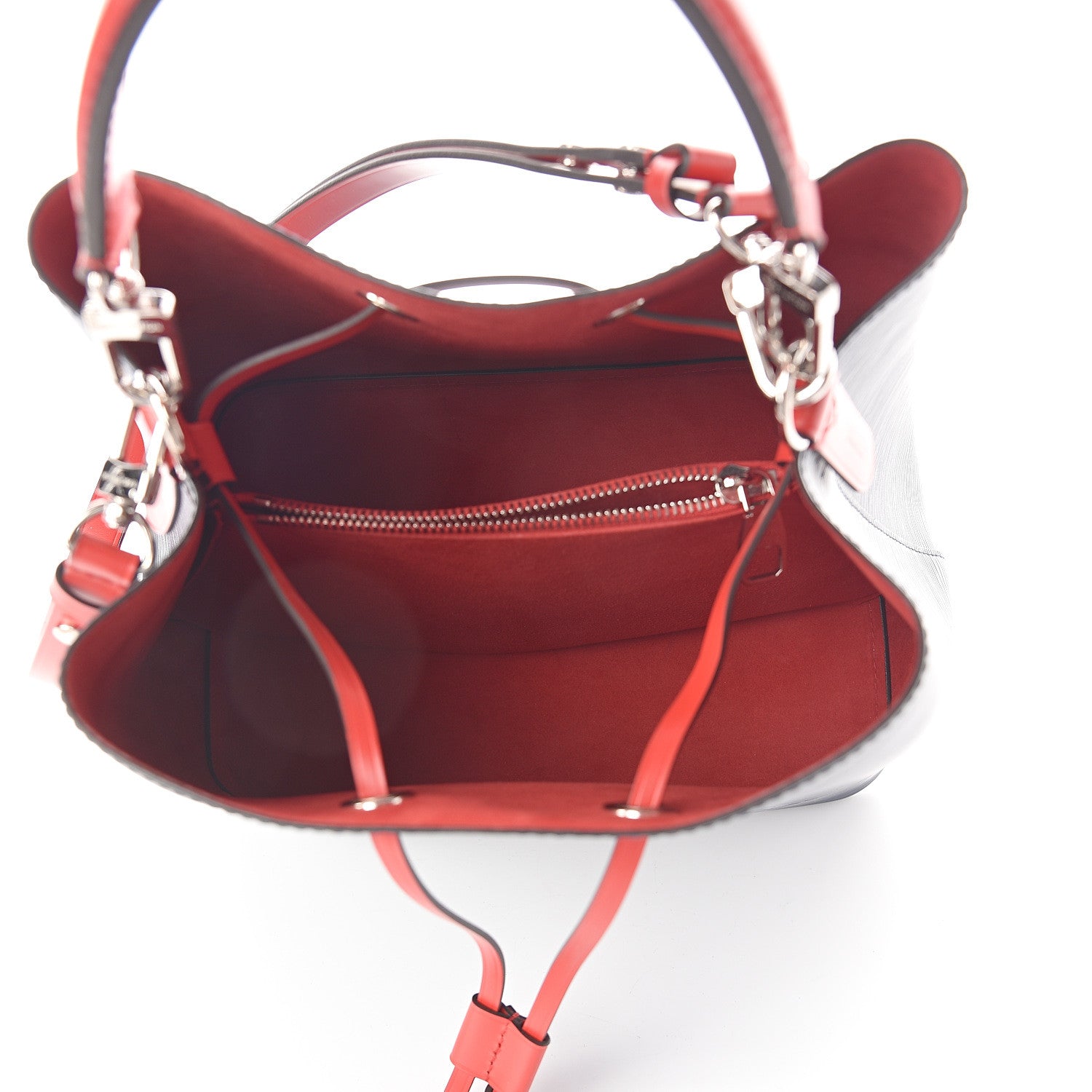 Louis Vuitton Epi Neonoe Indigo Coquelicot 4 of 9