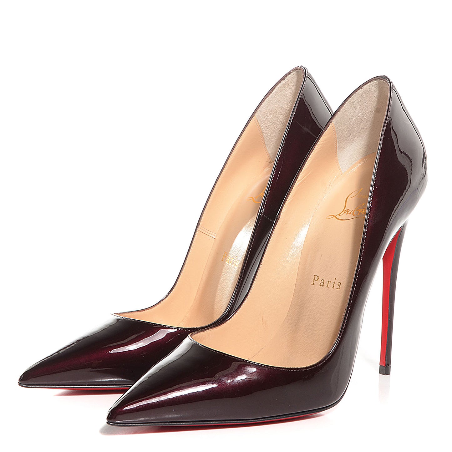 Metal Patent So Kate 120 Pumps 38 Rouge Noir