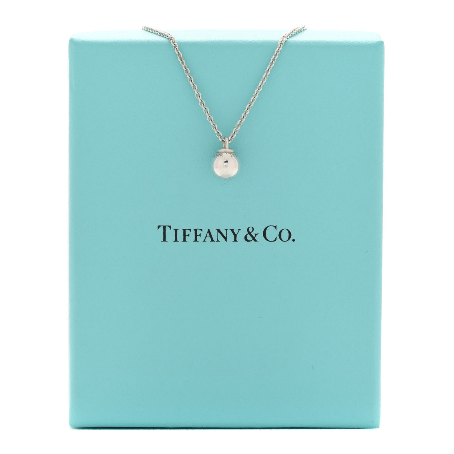 Sterling Silver 8mm HardWear Ball Pendant Necklace