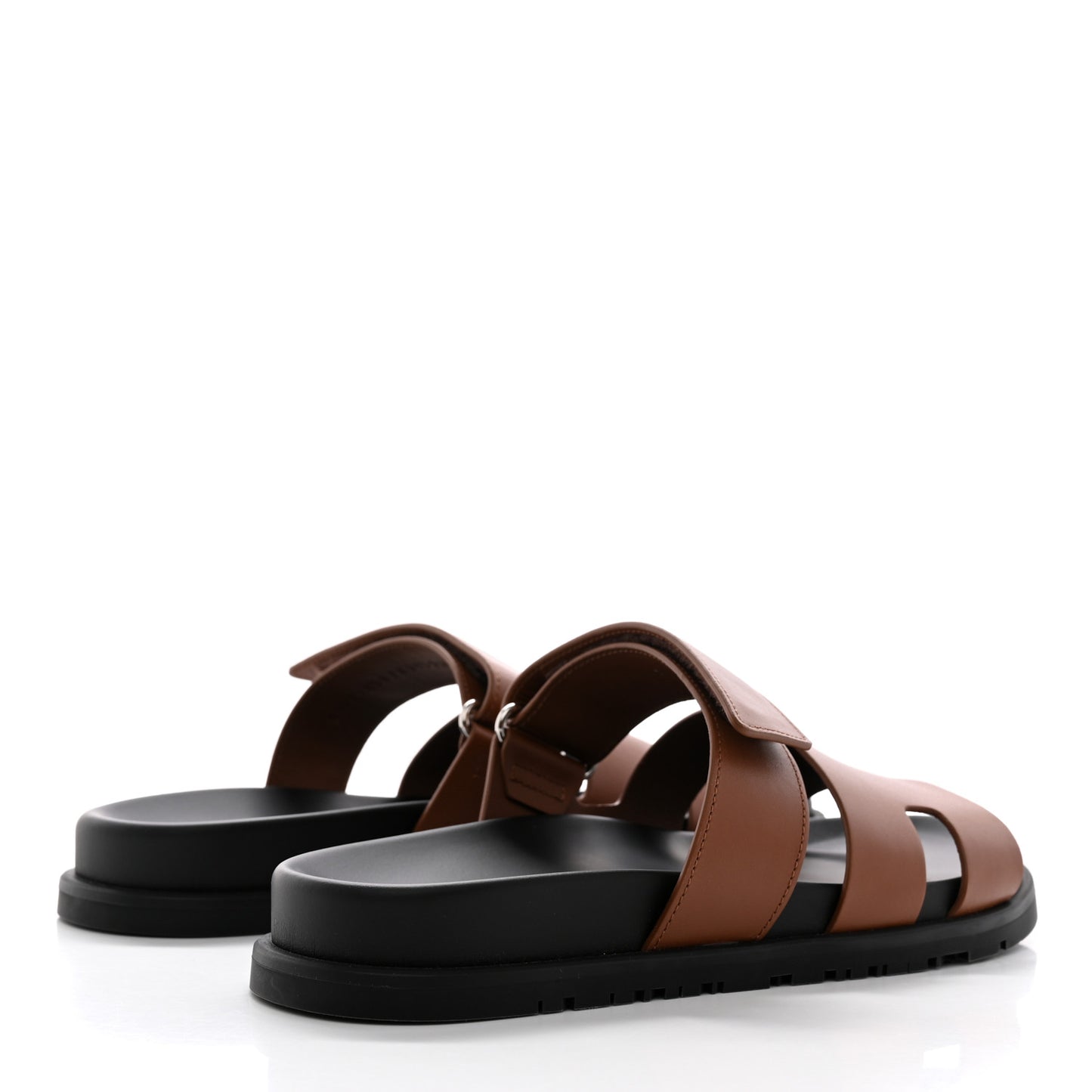 Calfskin Womens Chypre Sandals 39.5 Gold