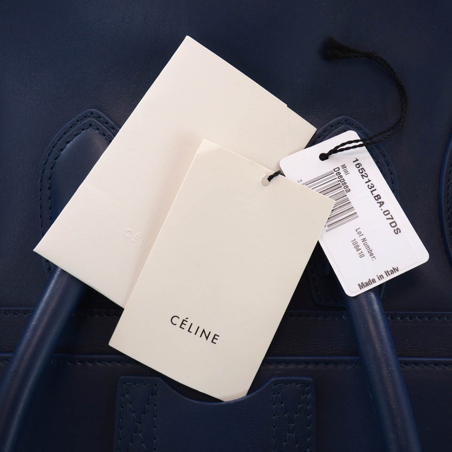 Smooth Calfskin Mini Luggage Deepsea