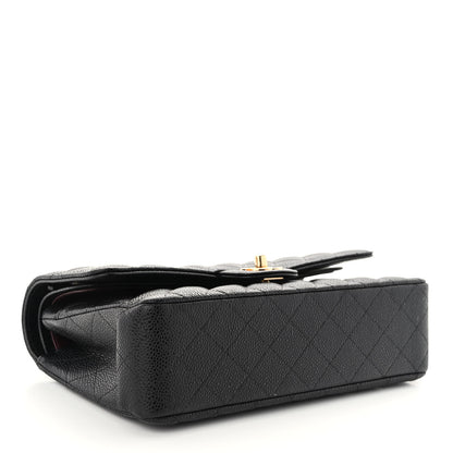 Chanel Caviar Quilted Medium Double Flap Black 4 of 10