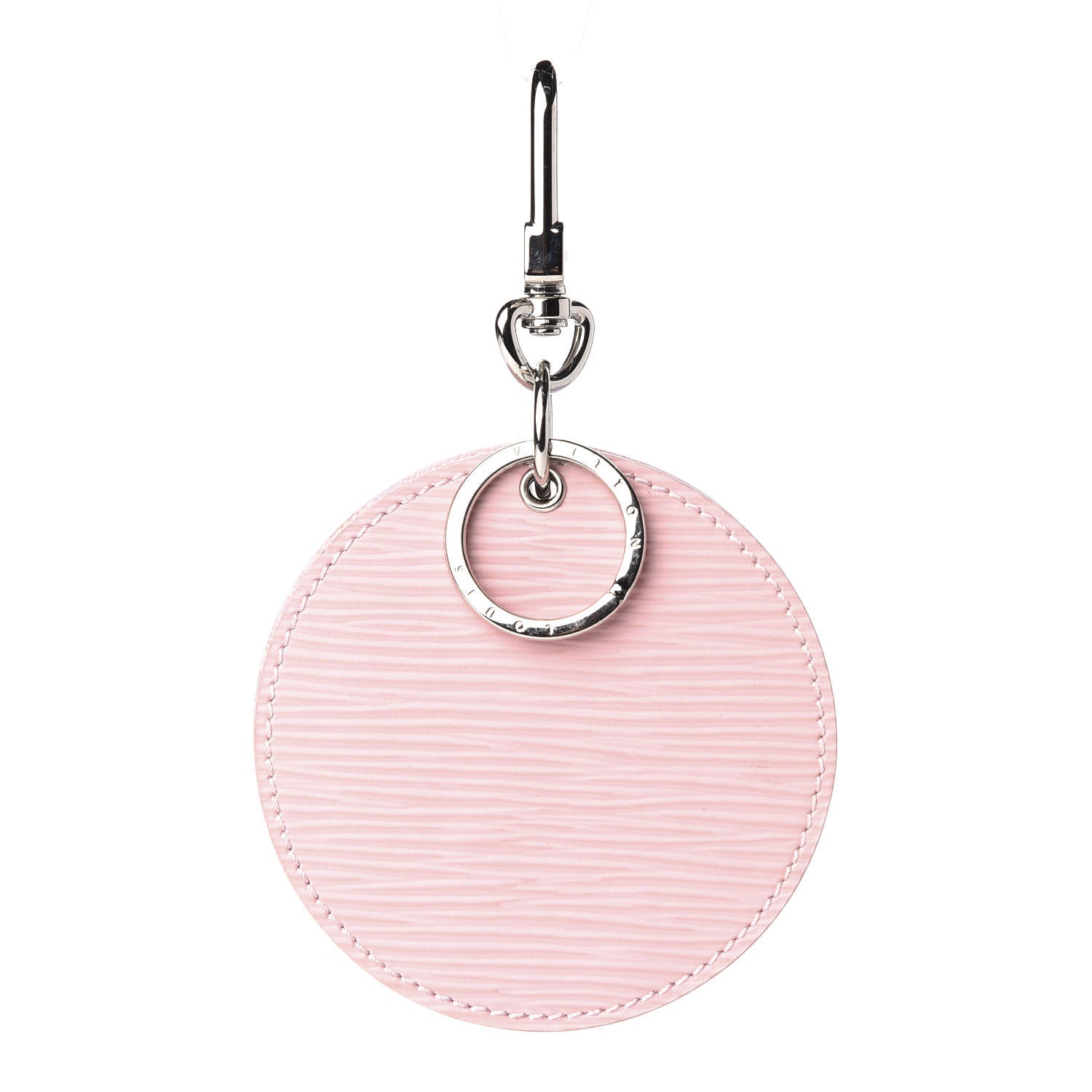 Louis Vuitton Epi Mirror Bag Charm Key Holder Rose Ballerine 2 of 5