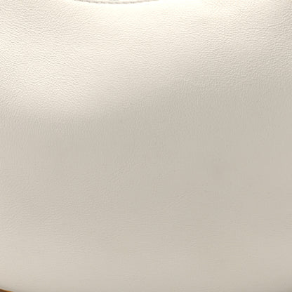 Fendi Vitello Grace Matte Small Fendigraphy Hobo Bag White Ice 8 of 10