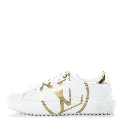Louis Vuitton Calfskin Time Out Sneakers 39 Or 1 of 9