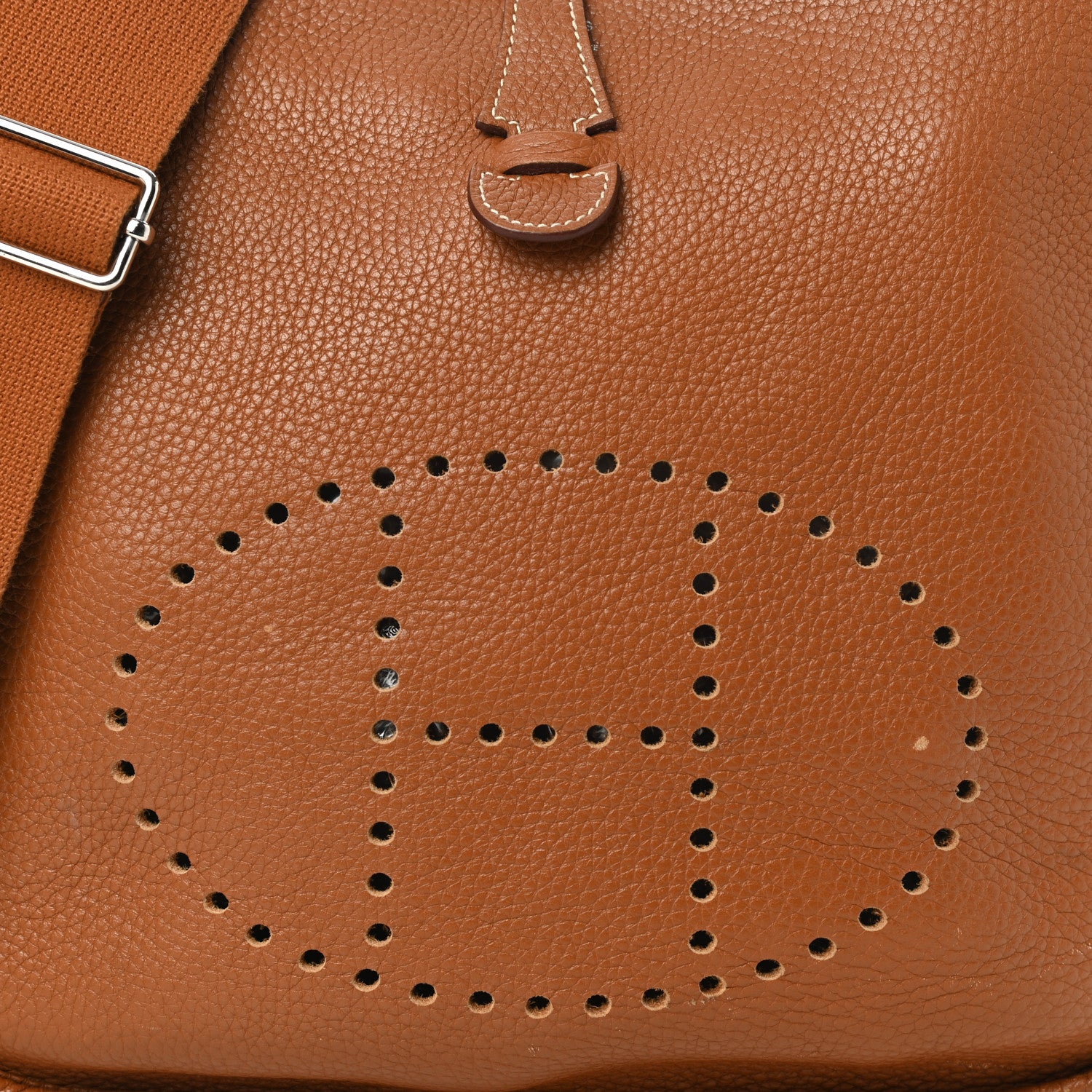 Hermes Taurillon Clemence Evelyne III PM Gold 8 of 13