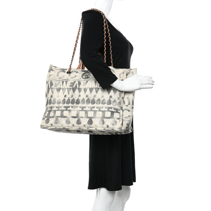 Chanel Canvas Large Iliad Shopping Tote Beige 2 of 14