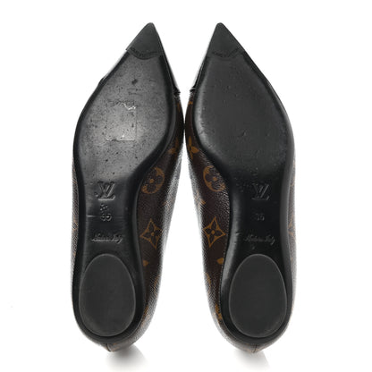 Louis Vuitton Patent Monogram Fetish Ballerina Flats 35 5 of 10