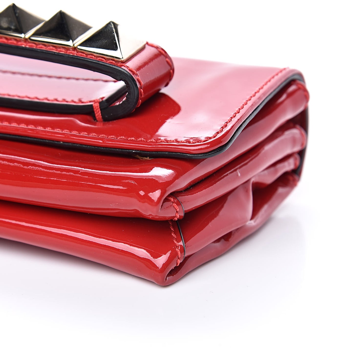 Patent Mini Va Va Voom Shoulder Bag Rosso Valentino