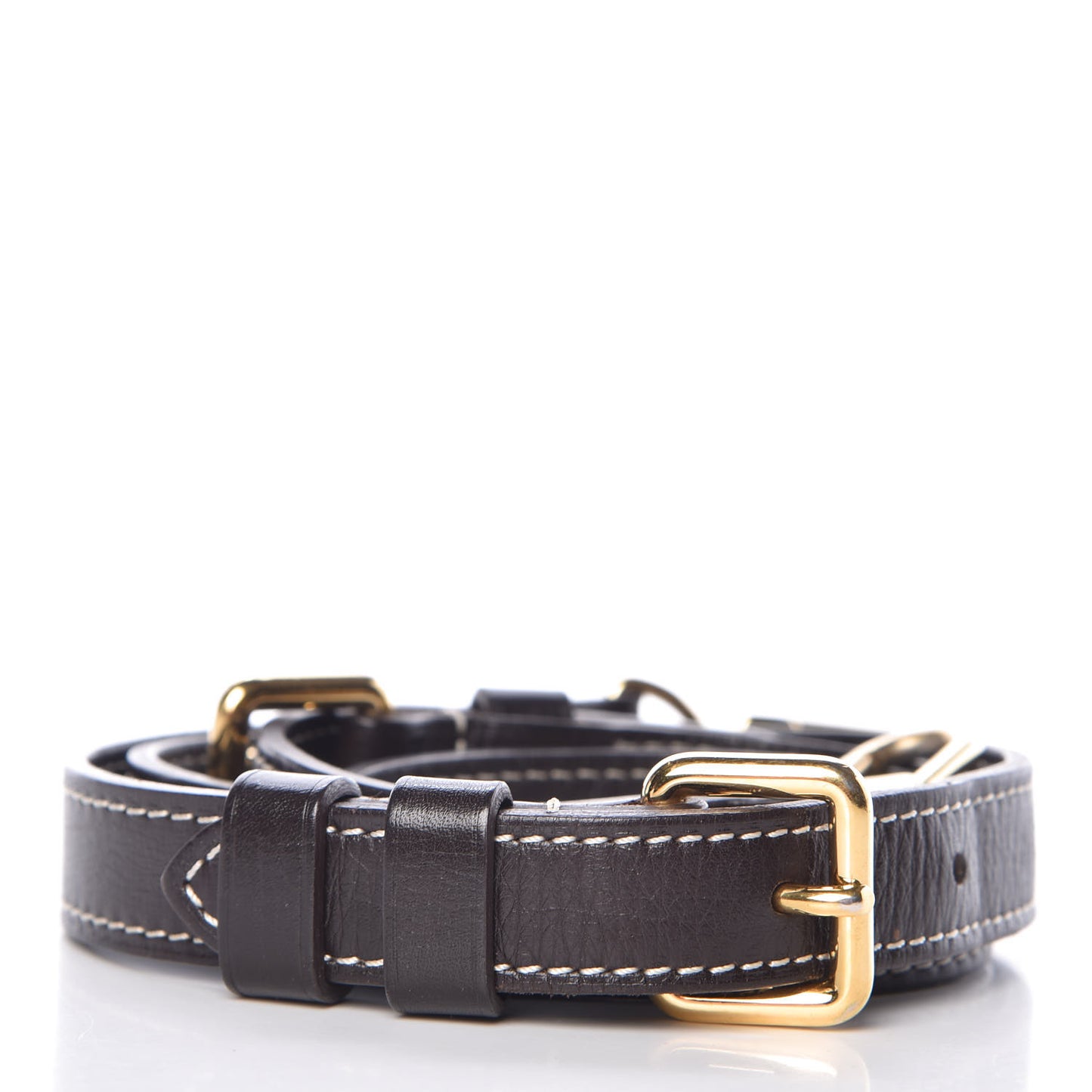 Calfskin 16mm Adjustable Shoulder Strap Brown