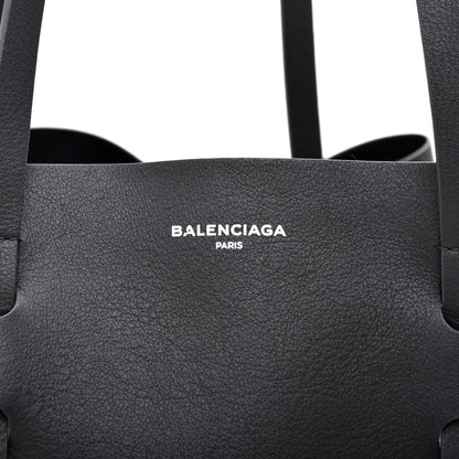 Balenciaga Veau Baltimore Double Sided Small Everyday Tote Gris Fossile Black 10 of 10