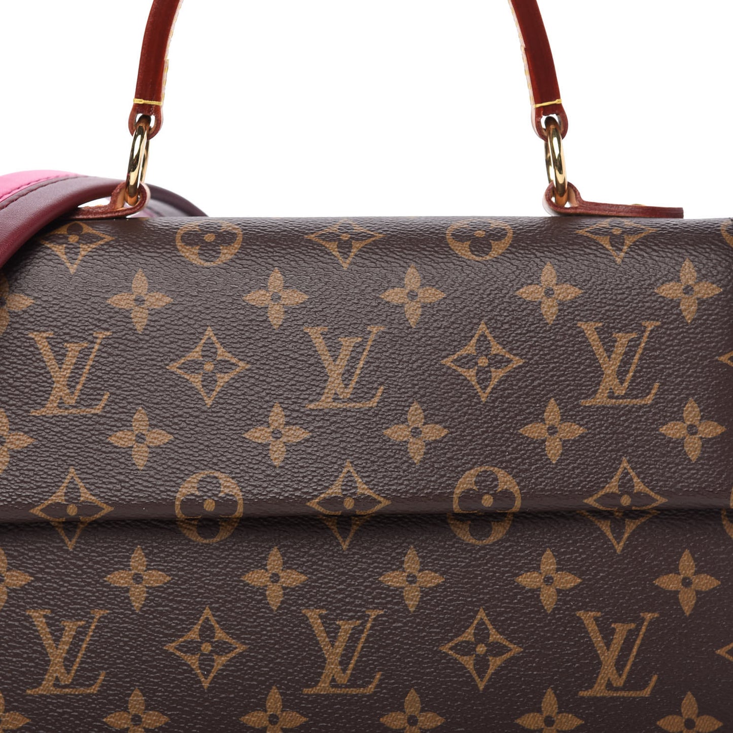 Monogram Cluny BB Bordeaux Fuchsia