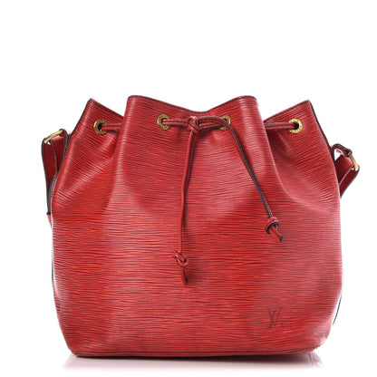 Louis Vuitton Epi Petit Noe Castillan Red 1 of 8