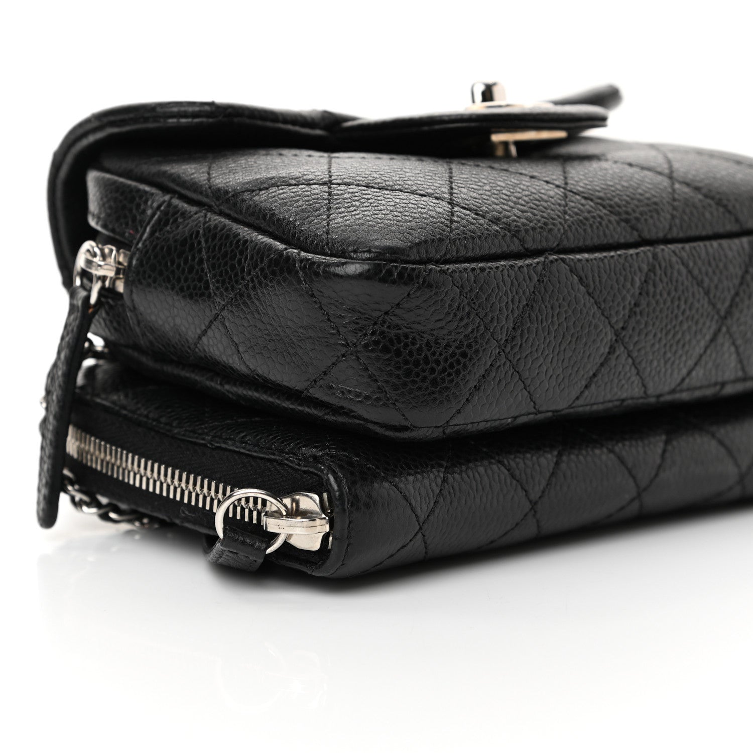 Chanel Caviar Quilted New Mini Flap Black 10 of 15