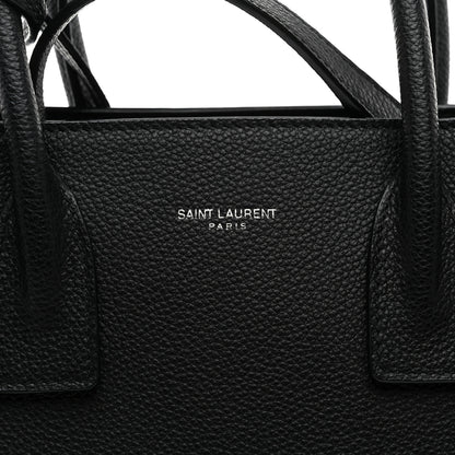 Saint Laurent Grained Calfskin Baby Sac De Jour Black 8 of 10