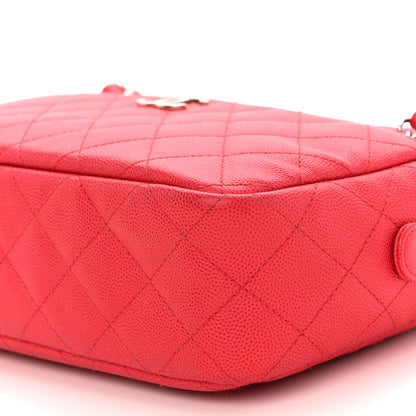 Chanel Caviar Quilted Timeless Camera Case Red 10 of 10