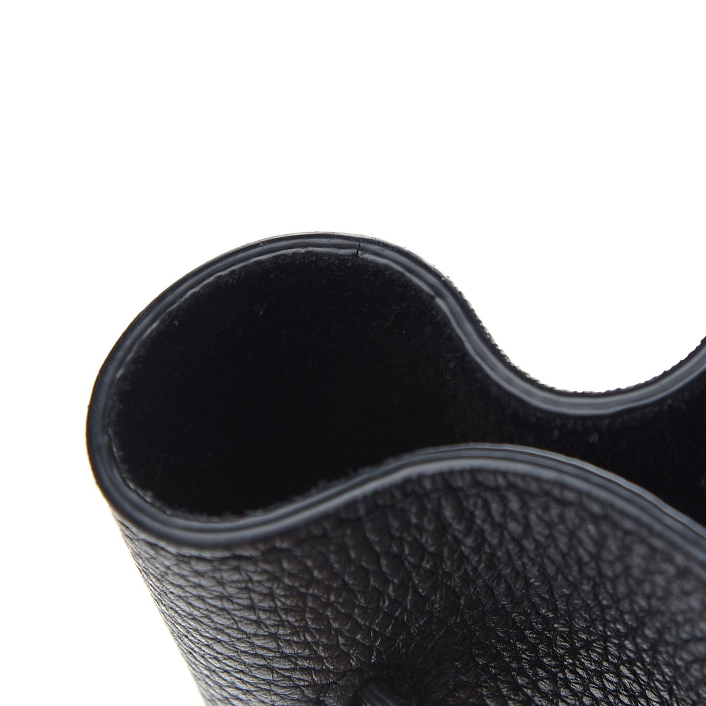 Soft Grained Calfskin Medium Belt Cabas Phantom Black
