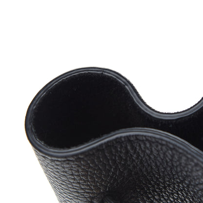 Celine Soft Grained Calfskin Medium Belt Cabas Phantom Black 10 of 10