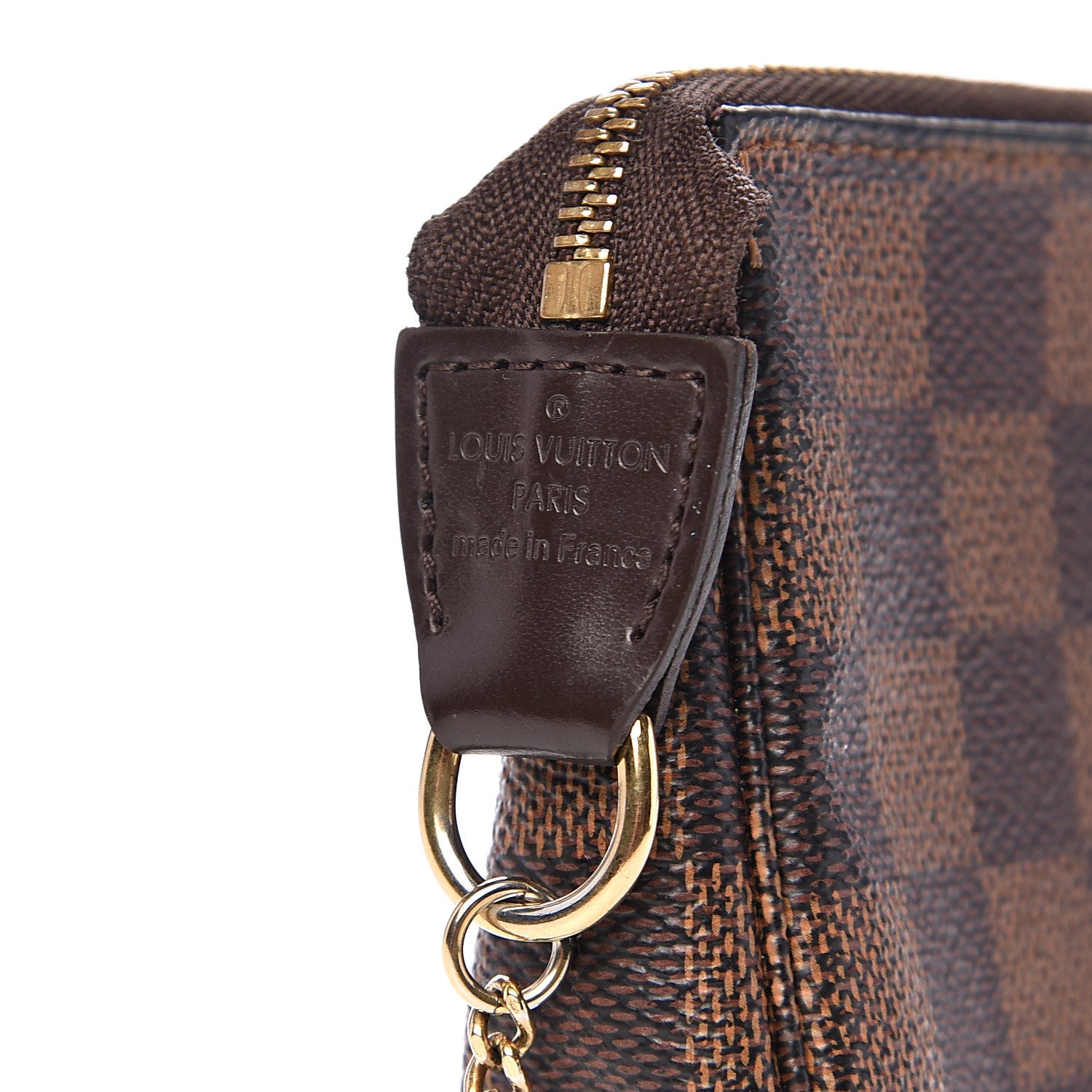 Louis Vuitton Damier Ebene Mini Pochette Accessories 6 of 7
